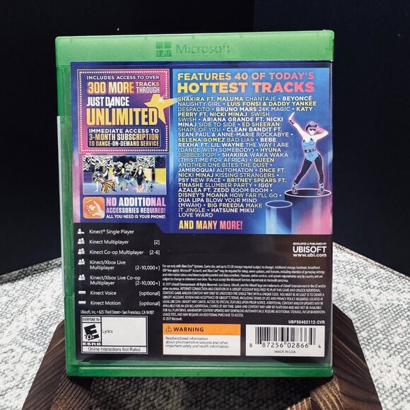 Just Dance 2018- XBOX ONE - Picture 2 of 3